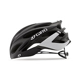 Giro Savant Road Bike Helmet, Matte Black/White, Medium