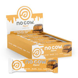 No Cow Dipped High Protein Bars, Peanut Butter Cup 20g Plant Based Vegan Protein Snacks, Keto Friendly, Low Sugar, Low Carb, Low Calorie, Gluten Free, Naturally Sweetened, Dairy Free, Non GMO, Kosher, 12 Pack