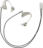 MEDca Hearing Aid Clips - Protective Holder with Anti Lost Lanyard Cord - Rope with Loops and Clip and Security Clip Ideal for Behind The Ear Hearing Aids and Personal Sound Amplifiers, (Pack of 2)