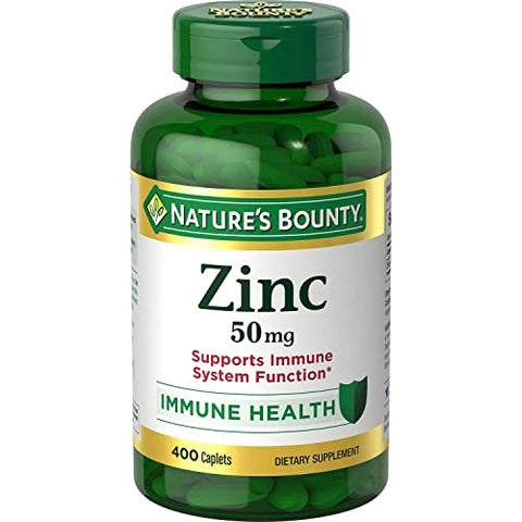 Zinc 50mg 400 Count