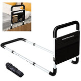 Bed Rails for Elderly Adults - Bed Assist Rail Medical Bed Support Bar Mobility Assistant with Free Storage Bag and Fixing Strap, Fit King, Queen, Full, Twin