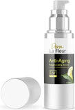 1 Pack - Derm La Fleur Anti- Aging Serum - Derm La Fleur Plus, Derm La Fleur Luxe 1 Bottle Serum For 1 Month, Derma Fleur Moisturizing Skin Conditioner.