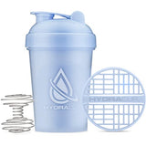 Hydracup [5 Pack] - 20 oz OG Shaker Bottle for Protein Powder Shakes & Mixes, Dual Blender, Wire Whisk & Mixing Grid, BPA Free Shaker Cup Blender Set