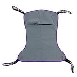 Patient Aid Full Body Solid Fabric Patient Lift Sling, Size Large, 600lb Weight Capacity