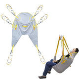 Hoyer Lift Sling - Patient Lift Slings for Home Use, U Shape Divided Leg Sling with Head Support for Safe and Easy Patient Transfer, Patient Lift Sling, Hoyer Sling, Lifts - Supports up to 500 lbs