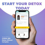 CORSA365 Zeolite Detox - Active Liver Detox, Colon & Gut Cleanse for Women and Men - Ancient Ocean Zeolite Mineral - Effective Body Detox Cleanse - 120 Capsules