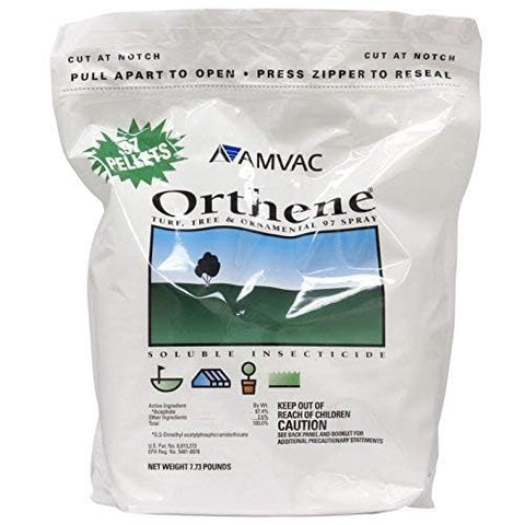 Orthene 97 Spray Insecticide 7.73 Lbs for Pests On Trees Ornamentals and Turf"