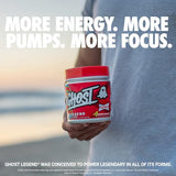 GHOST Legend V2 Pre-Workout Energy Powder, Sonic Cherry Limeade - 25 Servings - Caffeine, L-Citrulline, & Beta Alanine Blend for Energy Focus & Pumps - Free of Soy, Sugar & Gluten, Vegan