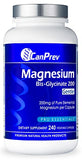CanPrev Magnesium Bis-Glycinate 200, Veggie Capsules - 240 Count (Pack of 1)