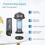 Amerione Bug Zapper for Indoor and Outdoor, 20W Electric Mosquito Zapper, Waterproof Insect Killer, 4200V Fly Trap for Home, Bedroom, Backyard, Camping, Patio and More