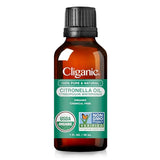 Cliganic Organic Citronella Essential Oil - 100% Pure Natural for Aromatherapy Diffuser | Non-GMO Verified