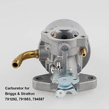 Ferilter Carburetor for Briggs Stratton 798917 695727 790558 791292 791953 794587 Snow-blowers Engines Carb