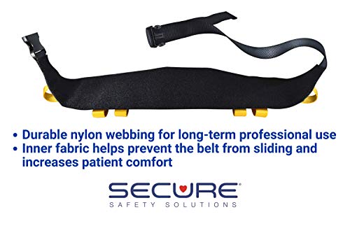 Secure XL Gait Belt with Handles and Quick Release Buckle - Caregiver Standing Assist Aid - Bariatric Gait Belts and Transfer Belts for Seniors, Stand Assist Patient Lift Aid for Elderly, Nurses, PT