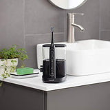 Waterpik Sonic-Fusion 2.0 Professional Flossing Toothbrush, Electric Toothbrush and Water Flosser Combo In One, Black