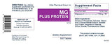 MG PLUS PROTEIN, White, 500