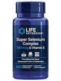 Life Extension Super Selenium Complex with Vitamin E – Cellular Health & Longevity Support – Gluten-Free, Non-GMO, Vegetarian –100 Capsules