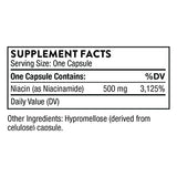 Thorne Niacinamide - 500mg Niacin - Non-Flushing Form of Vitamin B3 - Support Joint Health, Skin Health & Restful Sleep - Gluten-Free - 180 Capsules