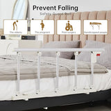 ELENKER Bed Rails for Elderly Adults, Folding Bed Assist Seniors Safety Bed Guard Rail Handle to Prevent Falling Out of Bed, 48.6"x16.3"