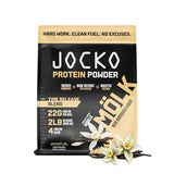 Jocko Mölk Whey Protein Powder (Vanilla) - Keto, Probiotics, Grass Fed, Digestive Enzymes, Amino Acids, Sugar Free Monk Fruit Blend - Supports Muscle Recovery & Growth - 31 Servings (New 2lb Bag)