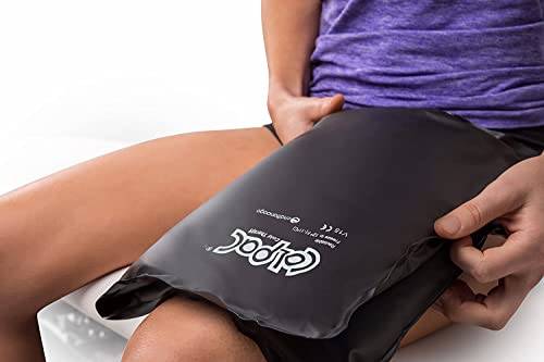 Chattanooga ColPac - Reusable Gel Ice Pack - Black Polyurethane - Oversize - 12.5 in x 18.5 in - Cold Therapy - Knee, Arm, Elbow, Shoulder, Back - Aches, Swelling, Bruises, Sprains, Inflammation