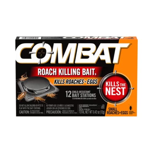 Vendetta Plus 4x30g Cockroach Gel - Roach Plus Kill Kit - Kills Roaches and Eggs, 12 Count - with USA Supply Premium Gloves