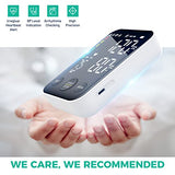 Blood Pressure Monitor Upper Arm Blood Pressure Monitors for Home Use BP Machine with 2x120 Reading Memory Adjustable Arm Cuff 8.7"-15.7" Large Display with LED Background Light Storage Bag