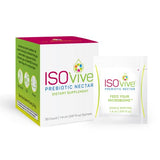 ISOThrive ISOVive Prebiotic Liquid Supplement (30-Day Supply) Natural Heartburn and Bloating Relief - Naturally Fermented Daily Fiber - Formerly