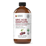 Complete Natural Products Uric Acid Complete - 16oz Liquid Supplement to Support Uric Acid Cleanse, Kidney Health & Circulation with Apple Cider Vinegar, Tart Cherry, & Beet Root.