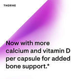 Thorne Advanced Bone Support‡ - (Formerly Oscap) - Bone Health Supplement with Calcium and Vitamin D - 120 Capsules