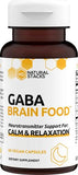 NATURAL STACKS GABA Supplement w/L-Citrulline & Grape Seed Extract - Deep Relaxation and Calm - Night Time Aid -Promotes Healthy Production of GABA (Gamma-Aminobutyric Acid) - 20 Servings (60ct)