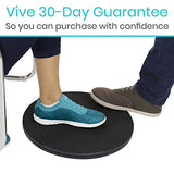 Vive 360° Pivot Disc - Patient Transfer Device for Elderly & Disabled - Swivel Turning Board 360 Degree Rotation - Handicap Senior & Stroke Disability Aid - Rotating Lazy Susan Turning Assist Pad
