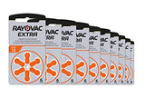 RAYOVAC WNS-emg-World Big Box Pack Extra Type 13 Hörgerätebatterien Zinc Air P13 PR48 ZL2, 60 Stück