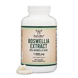 Boswellia Serrata - 240 Capsules (Max Strength 1,000mg of 65% Boswellic Acid Extract) Boswellia Extract Capsules (Joint Support Supplement for Joint Health) Made and Tested in The USA by Double Wood