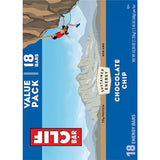 CLIF BAR - Chocolate Chip - Made with Organic Oats - Non-GMO - Plant Based - Energy Bars - 2.4 oz. (18 Pack)