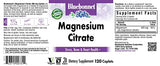 Bluebonnet Nutrition Magnesium Citrate, 400mg of Magnesium, Maximum Absorption, Supports Immune Health & Energy Production*, Soyfree, Gluten-Free, Non-GMO, Kosher, Dairy Free, Vegan, 120 Caplets