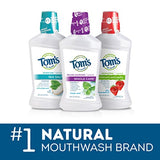 Tom's of Maine Children's Anticavity Fluoride Rinse Mouthwash, Silly Strawberry, 16 oz. 3-Pack