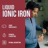 Ionic Liquid Iron Supplement (236 Servings) – Highest Absorption Rate Allows for Smaller Dose & Less Stomach Issues - Non-Flavored, Vegan, Ionically Charged, Earth-Sourced Minerals