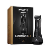 MANSCAPED® The Lawn Mower™ 4.0, Electric Groin Hair Trimmer, Replaceable SkinSafe™ Ceramic Blade Heads, Waterproof Wet/Dry Clippers, Rechargeable, Wireless Charging, Male Hygiene Grooming Razor