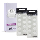 Oticon MiniFit Power (6mm - Small) 20 Domes, Genuine OEM Denmark Replacements, Oticon Hearing Aid Domes for Oticon Bernafon Sonic MiniRITE Hearing Aids Supplies - 2 Packs / 20 Domes Total