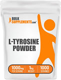 BULKSUPPLEMENTS.COM L-Tyrosine Powder -Tyrosine Supplement, Tyrosine Powder, Tyrosine 1000mg - Non-Essential Amino Acid Supplement, Gluten Free - 1000mg per Serving, 1kg (2.2 lbs)