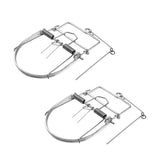 Small Animal Traps Mouse Trap,Spring Trapt Rodent Cage,Suit for Rat,Reusable, 2Pack