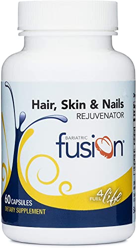 Bariatric Fusion ONE Per Day Bariatric Hair, Skin & Nails REJUVENATOR | Includes Biotin, B12, and B1 | 60 Count