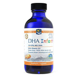 Nordic Naturals DHA Infant, Unflavored - 4 oz - 1050 mg Omega-3 + 300 IU Vitamin D3 - Supports Brain & Vision Development in Babies - Non-GMO - 24 Servings