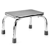 DMI Step Stool for Adults and Seniors, Heavy Duty Metal Stepping Stool for High Beds, Portable Foot Step Stool for Elderly, 250 lb Weight Capacity