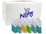 Niro Hydration Multiplier Liquid IV | 16 Pack | 4 Strawberry, 4 Lemon Lime, 4 Tangerine, and 4 Yuzu Pineapple Assortment