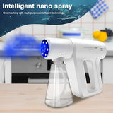 Atomizer Sprayer，Rechargeable ULV Nano Sprayer with Blue Light,Electrostatic ULV Atomizer Sprayer，Electrostatic Portable Sprayer