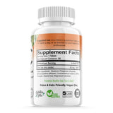 FORTE NATURALS 60 Zinc Supplements Specially Formulated for Sensitive Stomachs, Vitamins for Adults Daily Supplement Vegan 50mg, Non GMO, Easy to Swallow Zink Vitaminas