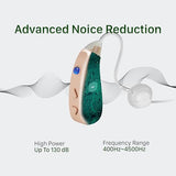 BionicHearing Rechargeable Hearing Aids for Seniors - Noise Cancelling Digital Hearing Amplifiers with Volume Control andCharging Case - Perfect for Hearing Loss and Crystal Clear Sound Amplification