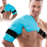 Comfytemp Shoulder Ice Pack Rotator Cuff Cold Therapy, Reusable Shoulder Wrap Large Gel Ice Packs for Injuries, Hot Cold Compress for Shoulder Pain Relief, Recovery After Surgery