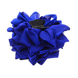 4 Pcs Large Silk Flower Bow Hair Claw Jaw Clips For Women Hair clamps